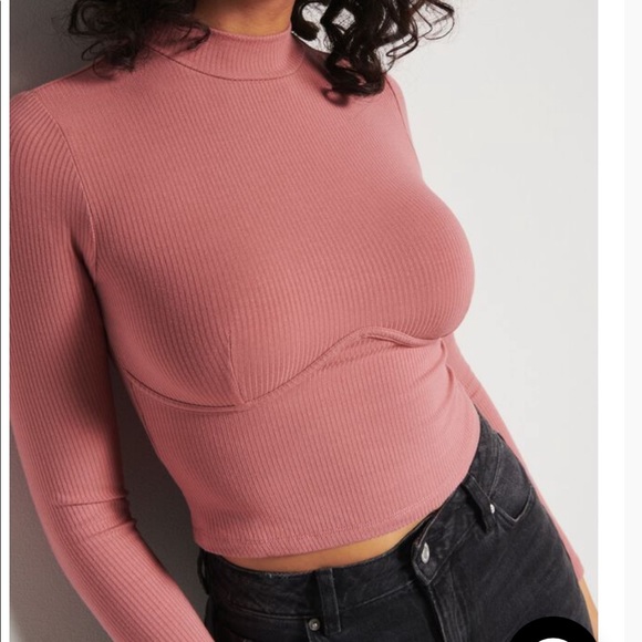 BNWT DYNAMITE LONG SLEEVE TOP - Picture 1 of 5